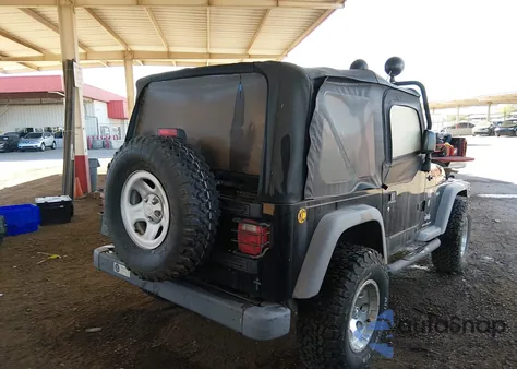 2005 Jeep Wrangler Se from USA, damaged, VIN 1J4FA29135P329914